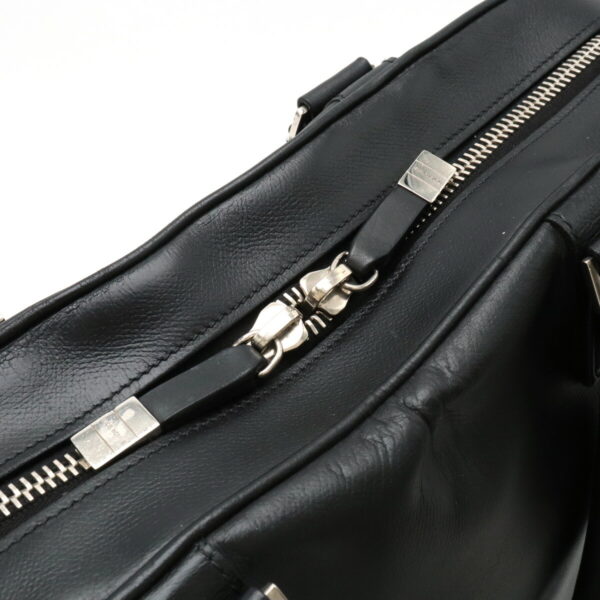 12430353 9 Christian Dior Homme Briefcase Leather Black