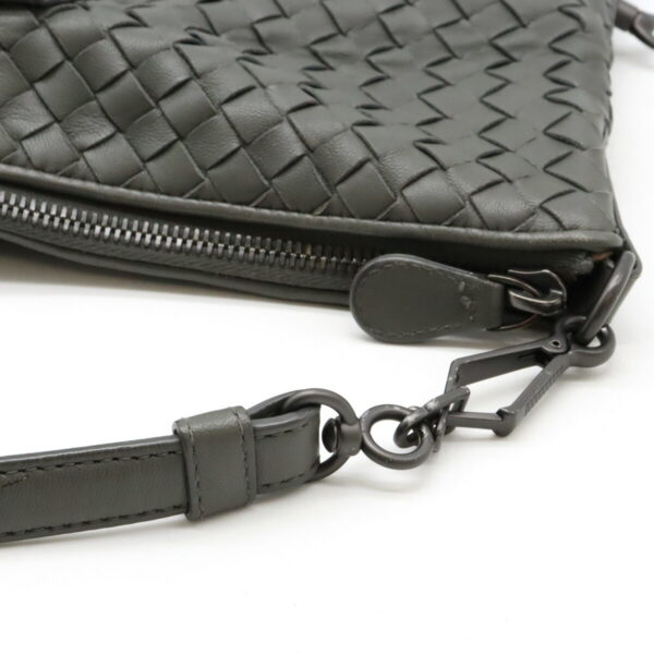 12430635 6 Bottega Veneta Intrecciato Shoulder Leather Gray