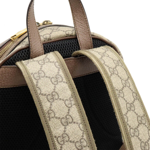 12430647 6 Gucci Ophidia GG Supreme Backpack Beige Brown