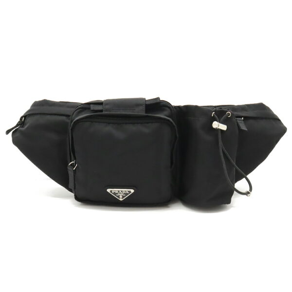 12430682 1 Prada Waist Bag Nylon Nero Black