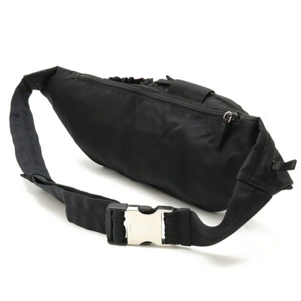 12430682 2 Prada Waist Bag Nylon Nero Black