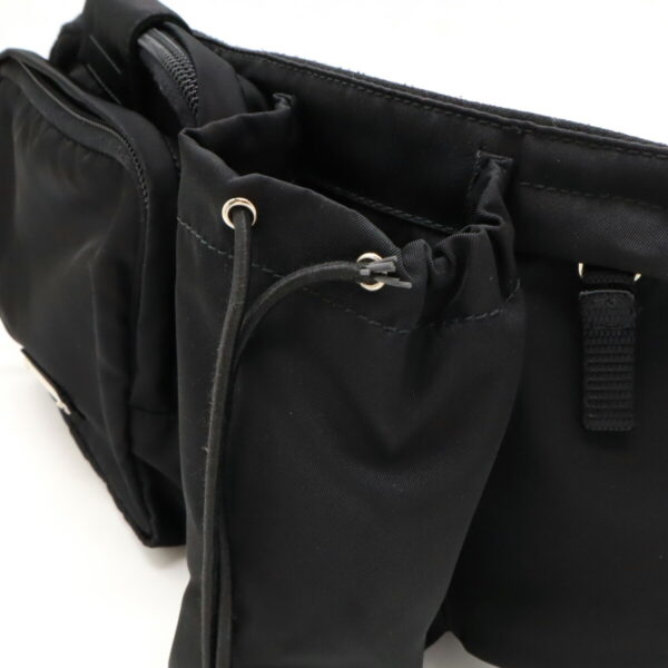 12430682 9 Prada Waist Bag Nylon Nero Black