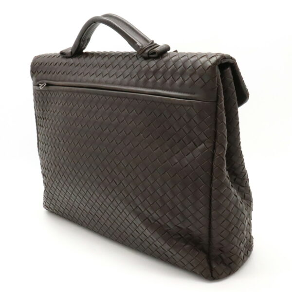 12430726 2 Bottega Veneta Intrecciato Briefcase Leather Brown