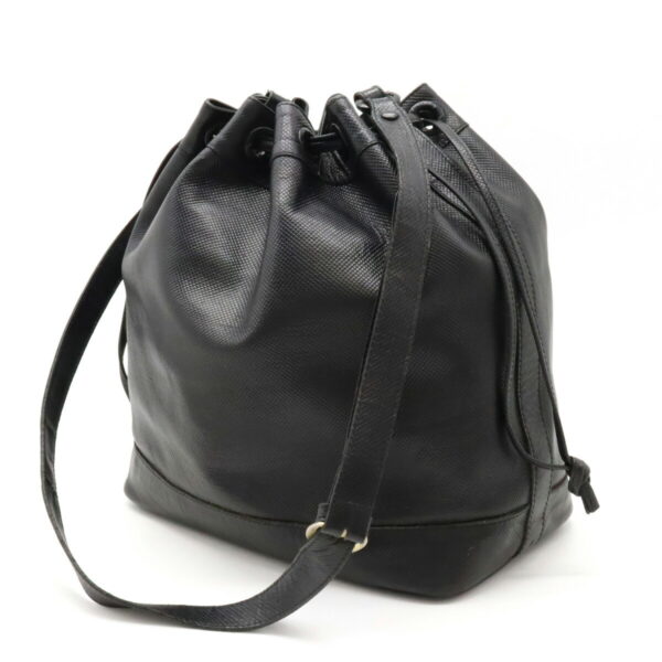 12440744 2 Bottega Veneta Drawstring Shoulder Leather Black