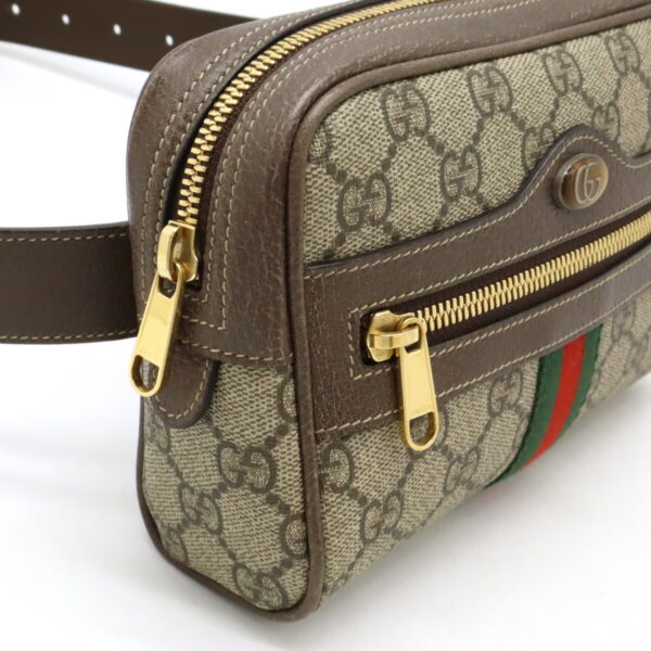 12440936 4 Gucci Ophidia GG Supreme Belt Bag Beige Brown