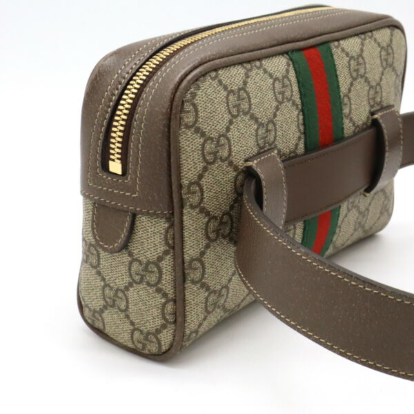 12440936 6 Gucci Ophidia GG Supreme Belt Bag Beige Brown