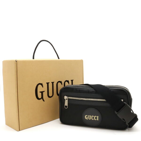 12450099 9 Gucci Off The Grid Belt Bag Nylon Black