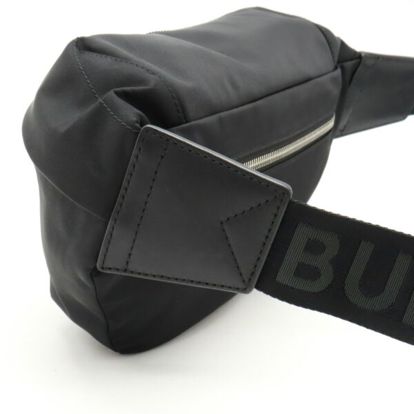 12450576 4 Burberry Sonny Waist Pouch Nylon Leather Black