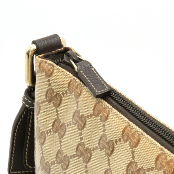 12450643 4 Gucci GG Crystal Messenger Bag Khaki Brown