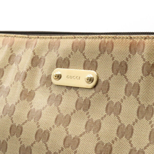 12450643 8 Gucci GG Crystal Messenger Bag Khaki Brown