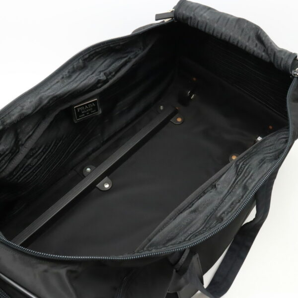 12450660 9 Prada Carry Bag Nylon Leather Nero Black