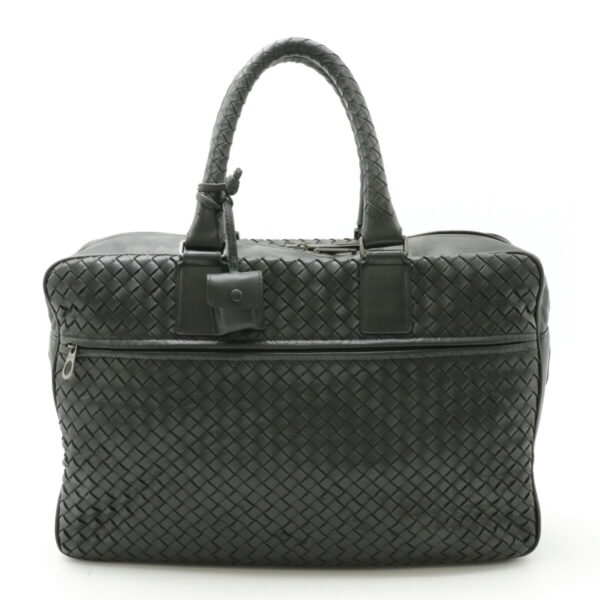 12450841 1 Bottega Veneta Intrecciato Briefcase Leather Black