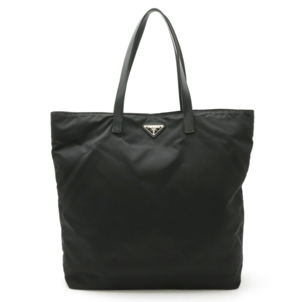 12460079 1 Prada Tote Bag Nylon Leather Nero Black