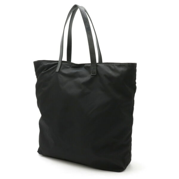 12460079 2 Prada Tote Bag Nylon Leather Nero Black