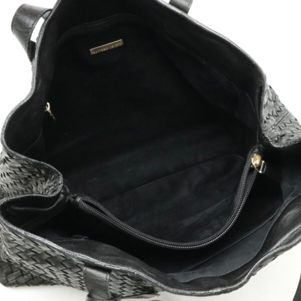 12460199 5 Bottega Veneta Intrecciato Tote Leather Black