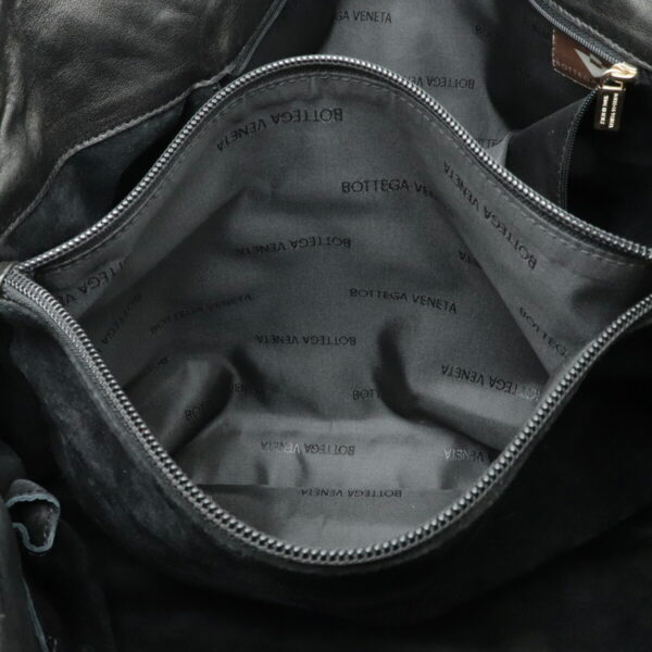 12460199 6 Bottega Veneta Intrecciato Tote Leather Black