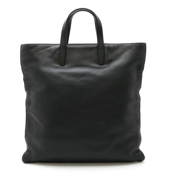 12460695 1 Loewe Logo Handbag Leather Black