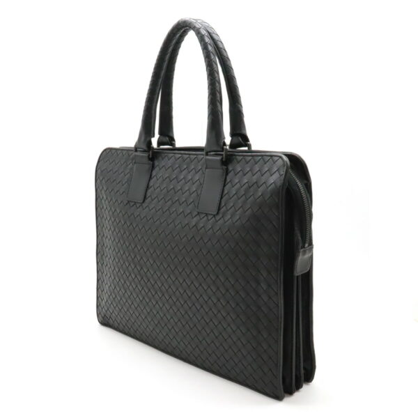 12460718 2 Bottega Veneta Intrecciato Briefcase Leather Black