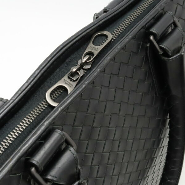 12460718 6 Bottega Veneta Intrecciato Briefcase Leather Black