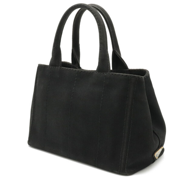 12460753 2 Prada Canapa Tote Bag Canvas Nero Black