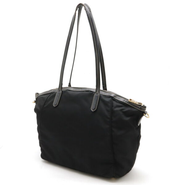 12460880 2 Prada Tote Bag Nylon Leather Nero Black