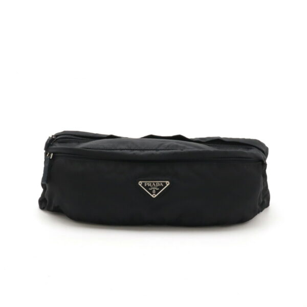 12460888 1 Prada Waist Pouch Body Bag Nylon Nero Black