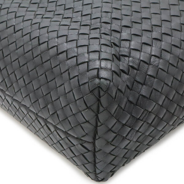 12461021 3 Bottega Veneta Intrecciato Tote Leather Black