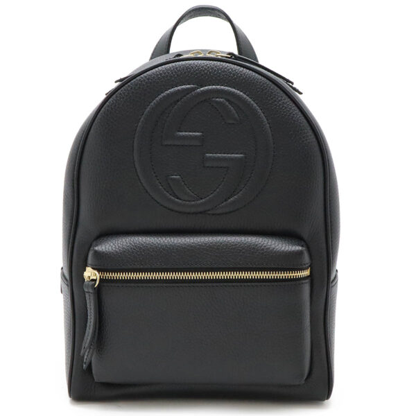 12461047 1 Gucci Soho Backpack Leather Black