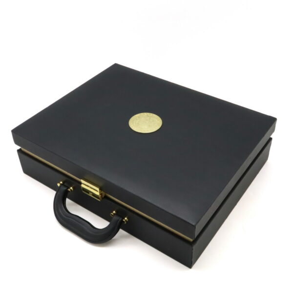 12461092 1 Versace Medusa Collection Box Watch Case Attache Case Pop up