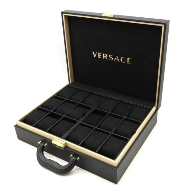 12461092 6 Versace Medusa Collection Box Watch Case Attache Case Pop up