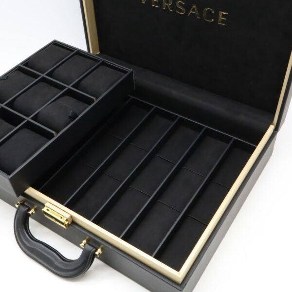 12461092 7 Versace Medusa Collection Box Watch Case Attache Case Pop up