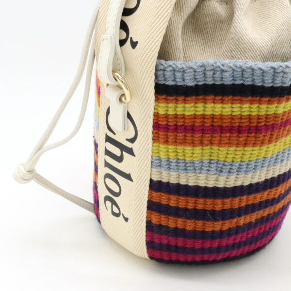 12461100 5 Chloe Mifuko Woody Small Basket Bag Multicolor