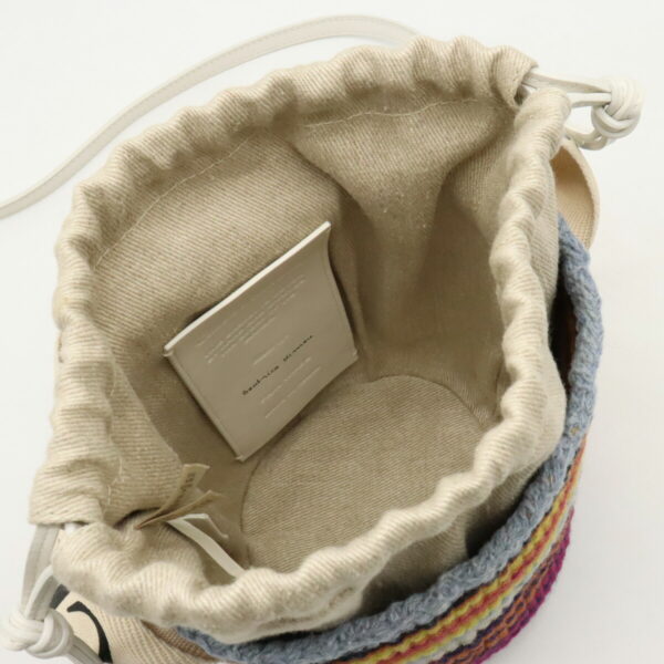 12461100 8 Chloe Mifuko Woody Small Basket Bag Multicolor