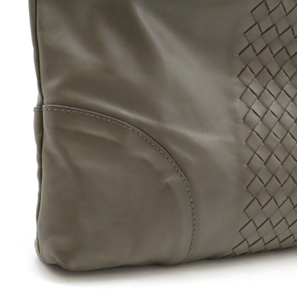 12470146 9 Bottega Veneta Intrecciato Tote Leather Gray