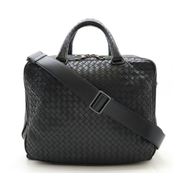 12470163 1 Bottega Veneta Intrecciato Briefcase Leather Black