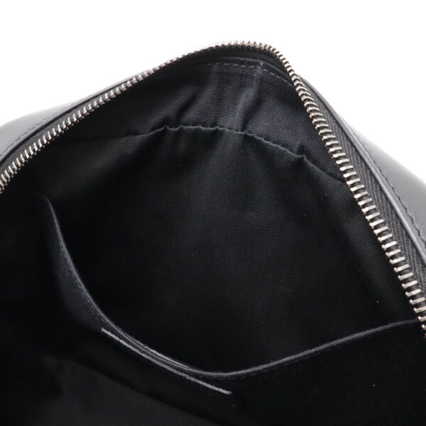 12470197 7 Saint Laurent Lou Camera Bag V Stitch Leather Black