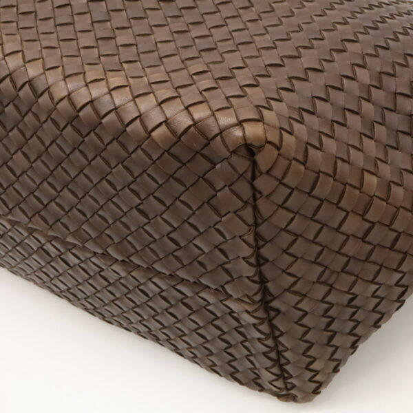 12470272 3 Bottega Veneta Intrecciato Tote Leather Brown