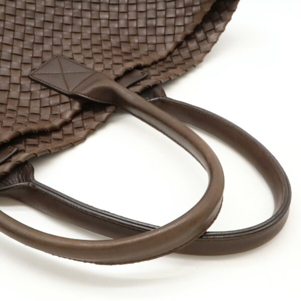 12470272 4 Bottega Veneta Intrecciato Tote Leather Brown