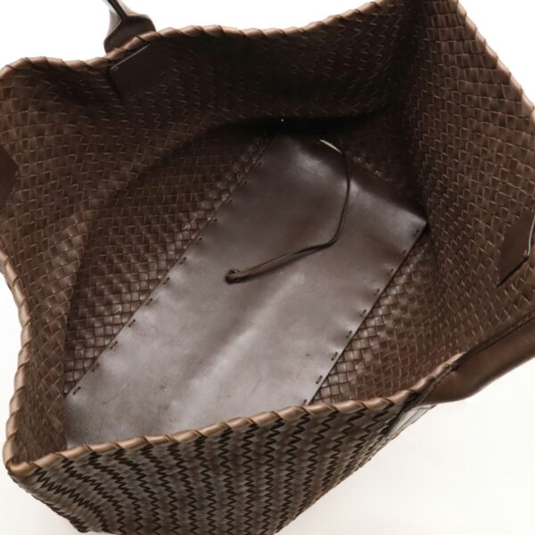 12470272 7 Bottega Veneta Intrecciato Tote Leather Brown