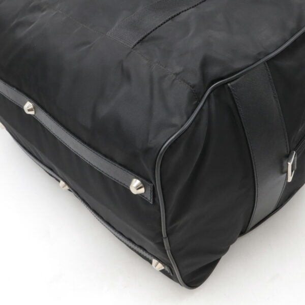 12470433 3 Prada Travel Bag Nylon Leather Nero Black