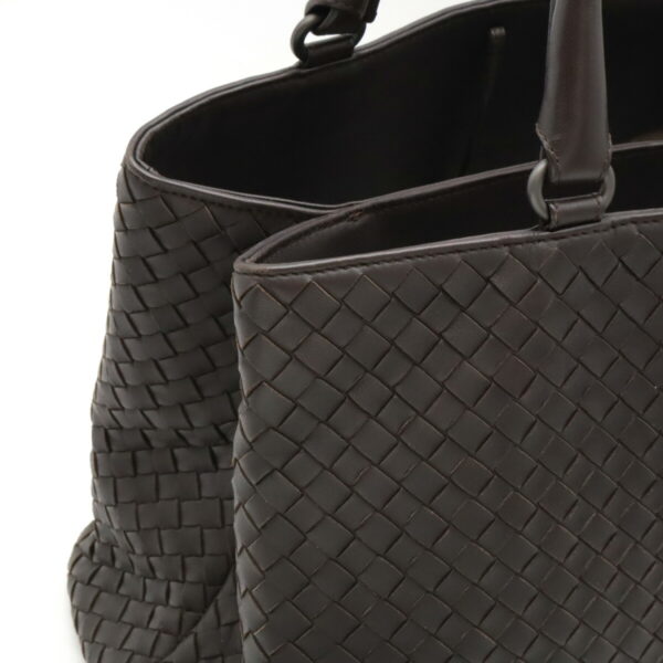 12470460 7 Bottega Veneta Intrecciato Tote Leather Brown