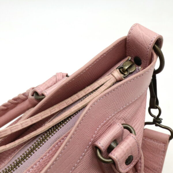 12470550 5 Balenciaga The First Handbag Leather Dusty Pink