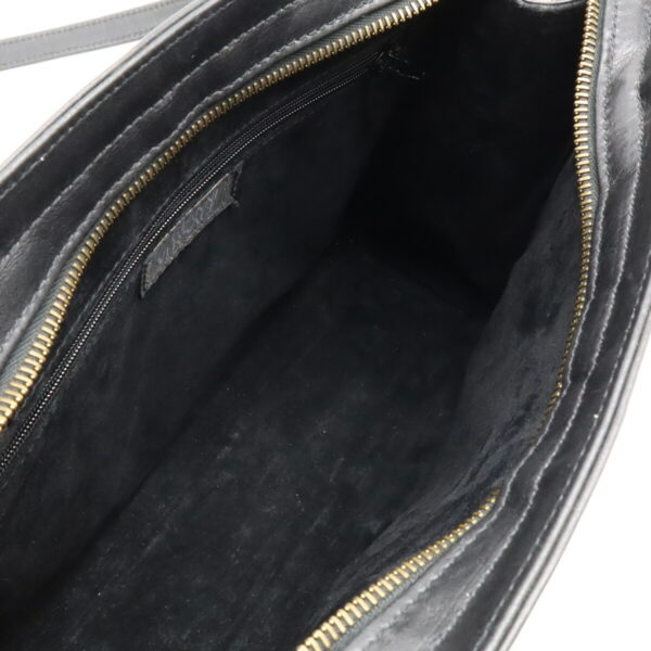 12470679 6 Gianni Versace Medusa Tote Bag Leather Black