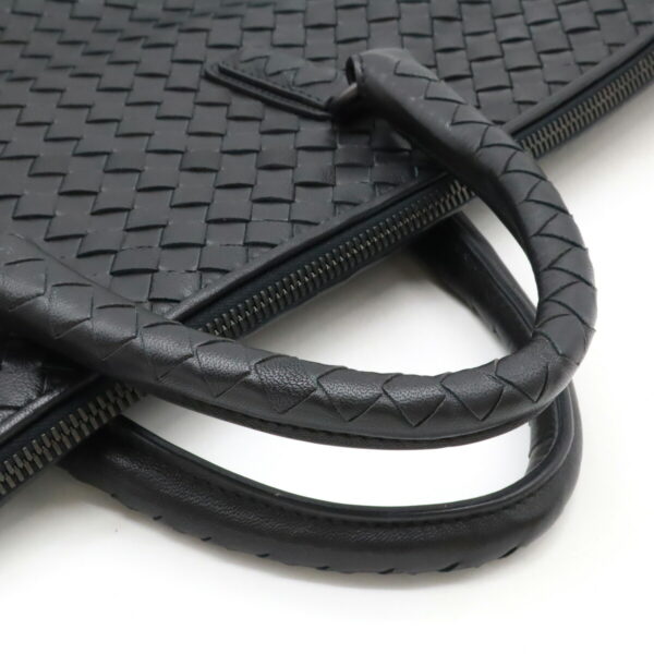 12470687 4 Bottega Veneta Intrecciato Tote Leather Black