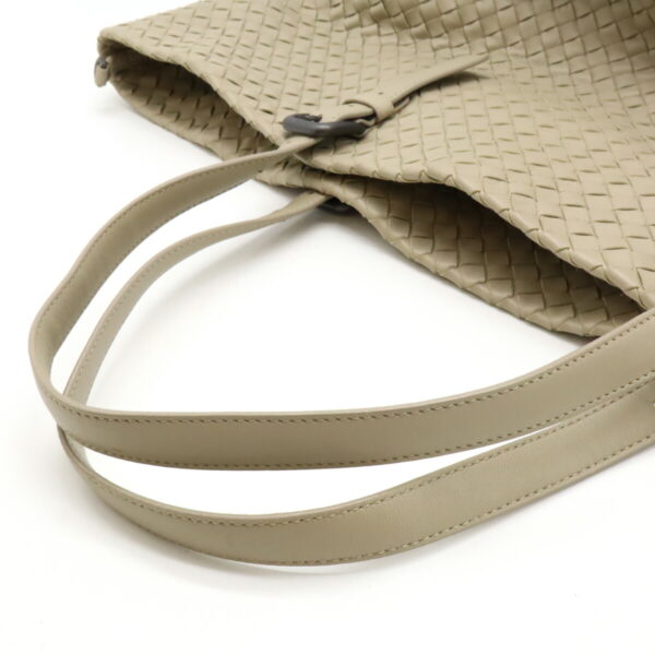 12470688 4 Bottega Veneta Intrecciato Tote Leather Sand Beige