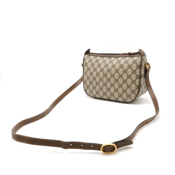 12470792 2 Gucci Sherry Line Crossbody Leather Beige Brown