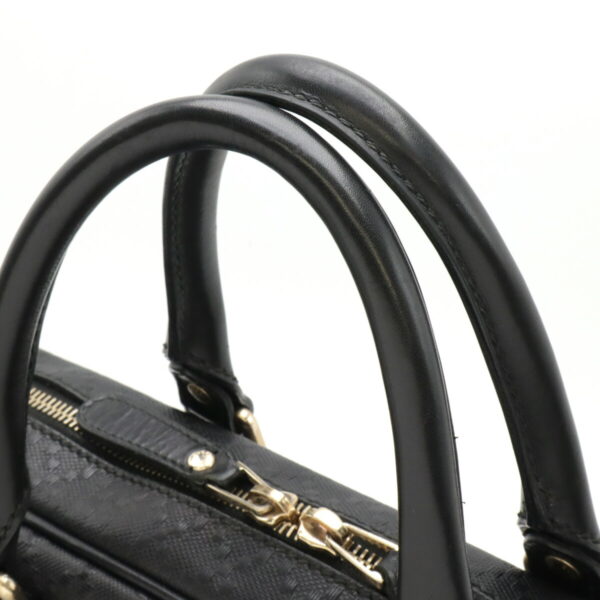 12470863 5 Gucci Diamante Business Bag Leather Black