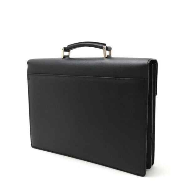 12470883 2 Prada Business Briefcase Leather Nero Black