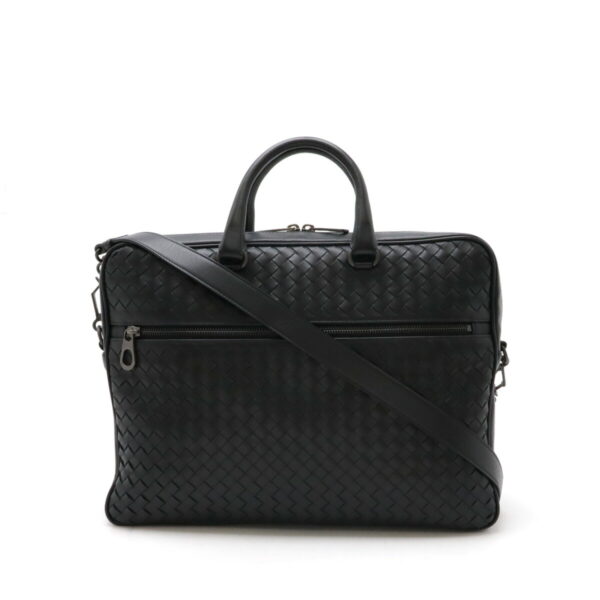 12470884 1 Bottega Veneta Intrecciato Briefcase Leather Black