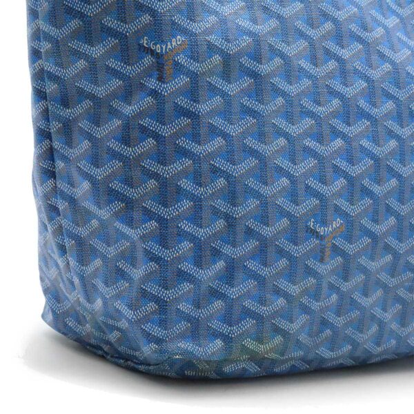 12471150 7 Goyard Saint Louis PM Tote Bag Leather Blue